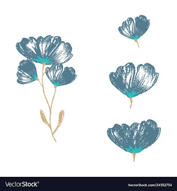 Watercolor design element bird banners and vector image