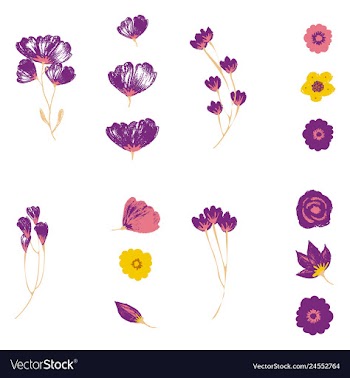 Watercolor design element bird banners and vector image