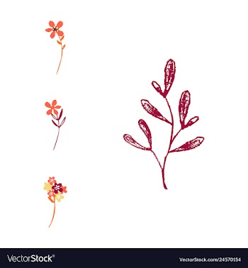 Watercolor design element bird banners and vector image