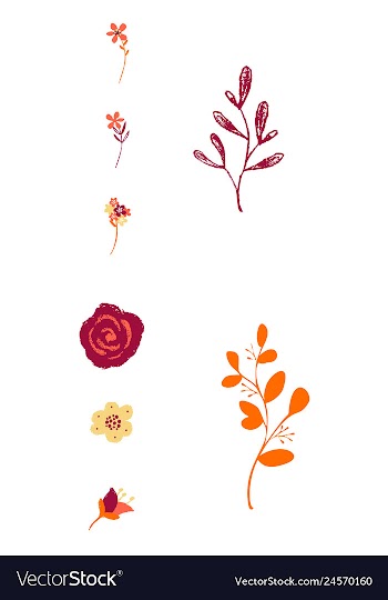 Watercolor design element bird banners and vector image