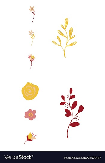 Watercolor design element bird banners and vector image