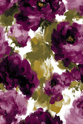 Watercolor Floral Textile Pattern