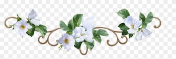 Watercolor Flower Border Decorative Painting White - Flower Watercolor Png Border