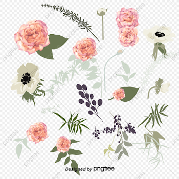 Watercolor Flower Vector, Watercolor Vector, Flower Vector ...
