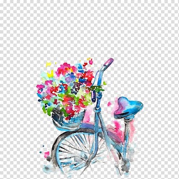 Watercolor: Flowers Watercolor painting Art Illustration, painting transparent background PNG clipart