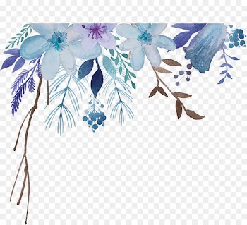 Watercolor: Flowers Watercolor painting Royalty-free - Painted floral decorative pattern 