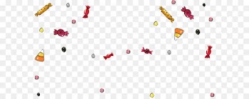 Watercolor hand painted candy patterns 