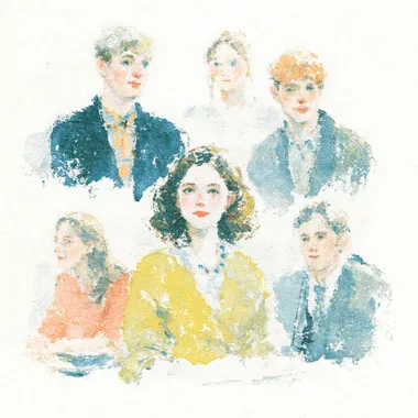 Watercolor High School Counseling Interaction Watercolor High School Counseling Interaction