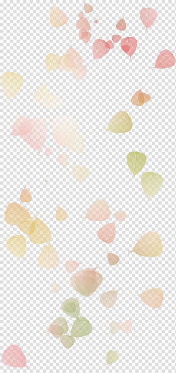 Watercolor leaves transparent background PNG clipart