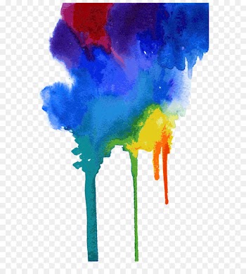 Watercolor meets drop vector 