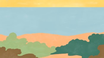 Watercolor nature background, seaside beach | Free Photo - rawpixel