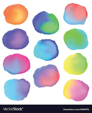 watercolor paint strokes texture background logo