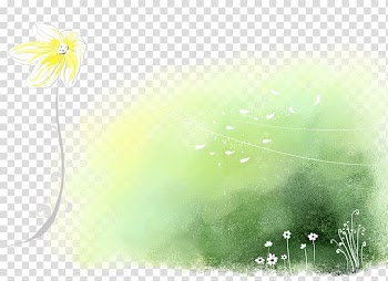 Watercolor painting, Abstract floral pattern transparent background PNG clipart