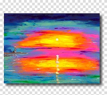 Watercolor painting Acrylic paint Art, Canvas Print transparent background PNG clipart