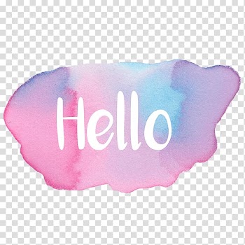 Watercolor painting Apple Word Work of art, watercolor stain transparent background PNG clipart