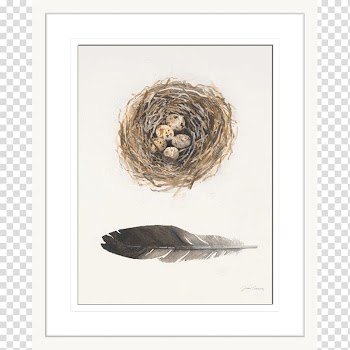 Watercolor painting Art Canvas Poster, nest transparent background PNG clipart