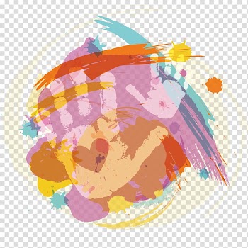 Watercolor painting Art Drawing, Color Brush Painting transparent background PNG clipart
