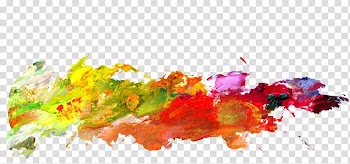 Watercolor painting Art Stain, Peintre transparent background PNG clipart