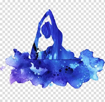 Watercolor painting Art Violet, Hand-painted dancers transparent background PNG clipart