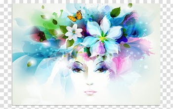 Watercolor painting Art, woman transparent background PNG clipart