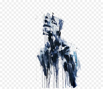 Watercolor painting Artist Drawing - Color man 