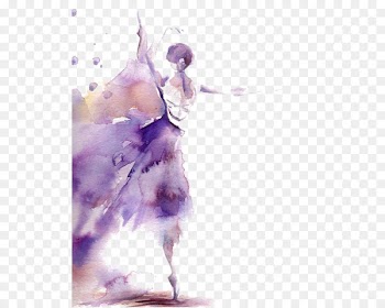 Watercolor painting Ballet Dancer Art - Watercolor Ballet 