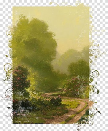 Watercolor painting Bayou Wetland, painting transparent background PNG clipart
