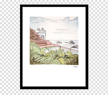 Watercolor painting Book Art Canvas, painting transparent background PNG clipart