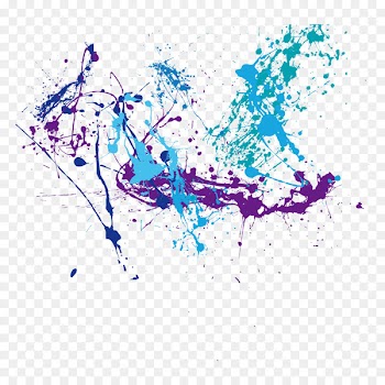 Watercolor painting Brush - Free ink background 