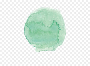Watercolor painting Brush Ink wash painting - Light and fresh brush strokes 