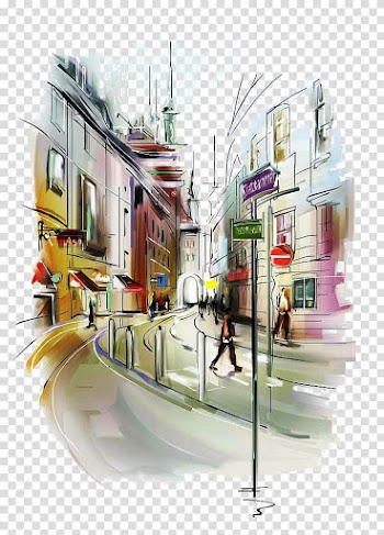 Watercolor painting Canvas Art, мужчина transparent background PNG clipart