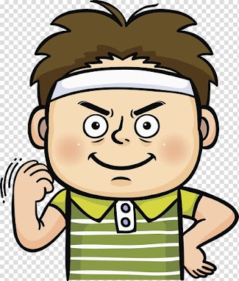 Watercolor painting Cartoon , fitness boy transparent background PNG clipart