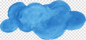 Watercolor painting Cloud, clouds transparent background PNG clipart