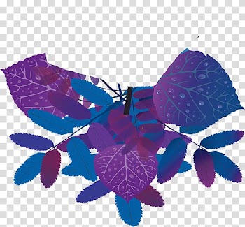 Watercolor painting, Colorful leaves transparent background PNG clipart