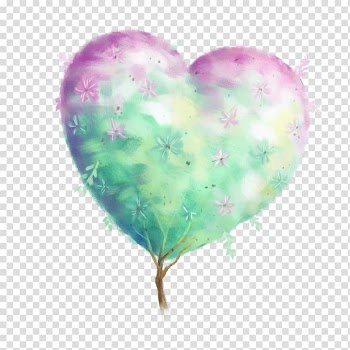 Watercolor painting, Creative Giving Tree transparent background PNG clipart
