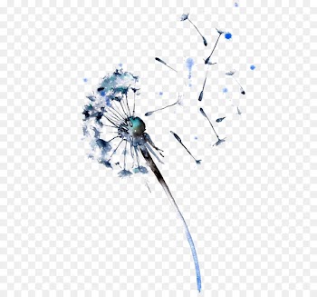 Watercolor painting Dandelion Drawing Paper - Dandelion 