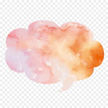 Watercolor painting Dialog box Text box - Vector drawings, hand-painted watercolor dialog box 