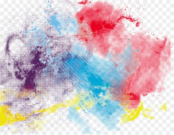 Watercolor painting Download - Colorful ink 