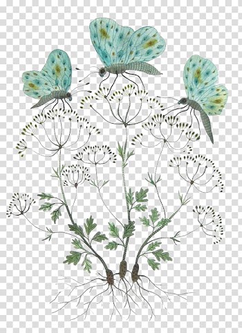 Watercolor painting Drawing Art Illustration, Butterfly and flower transparent background PNG clipart