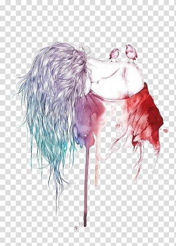 Watercolor painting Drawing Art, painting transparent background PNG clipart