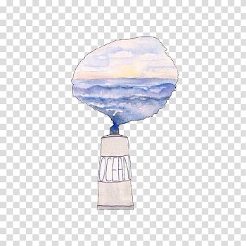 Watercolor painting Drawing Art , Sky Toothpaste transparent background PNG clipart