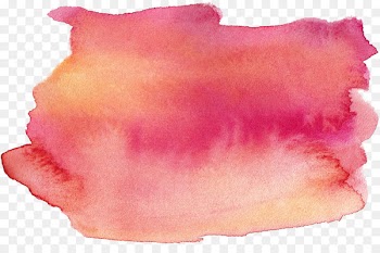 Watercolor painting Drawing Brush - Pink watercolor effect 