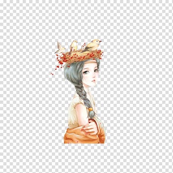 Watercolor painting Drawing Illustration, Autumn beautiful illustrator transparent background PNG clipart