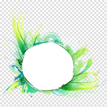 Watercolor painting Drawing Illustration, Watercolor green circle transparent background PNG clipart