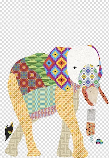Watercolor painting Elephant, Watercolor elephant transparent background PNG clipart