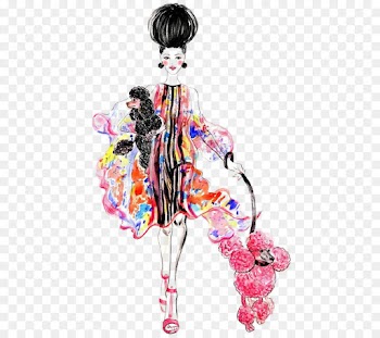 Watercolor Painting, Fashion Illustration, Fashion, Doll PNG