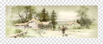 Watercolor painting Fauna Ecosystem, Countryside transparent background PNG clipart