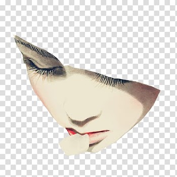 Watercolor painting Female, Women face painted decorative painting transparent background PNG clipart
