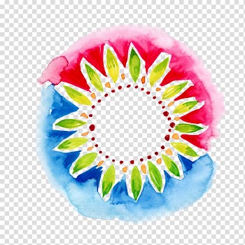 Watercolor painting Flower Computer file, Watercolor ink chrysanthemum transparent background PNG clipart
