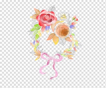 Watercolor painting Flower Drawing Illustration, Watercolor rose transparent background PNG clipart